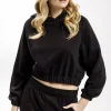 Bluza damska czarna 65298-020<Cross Jeans New