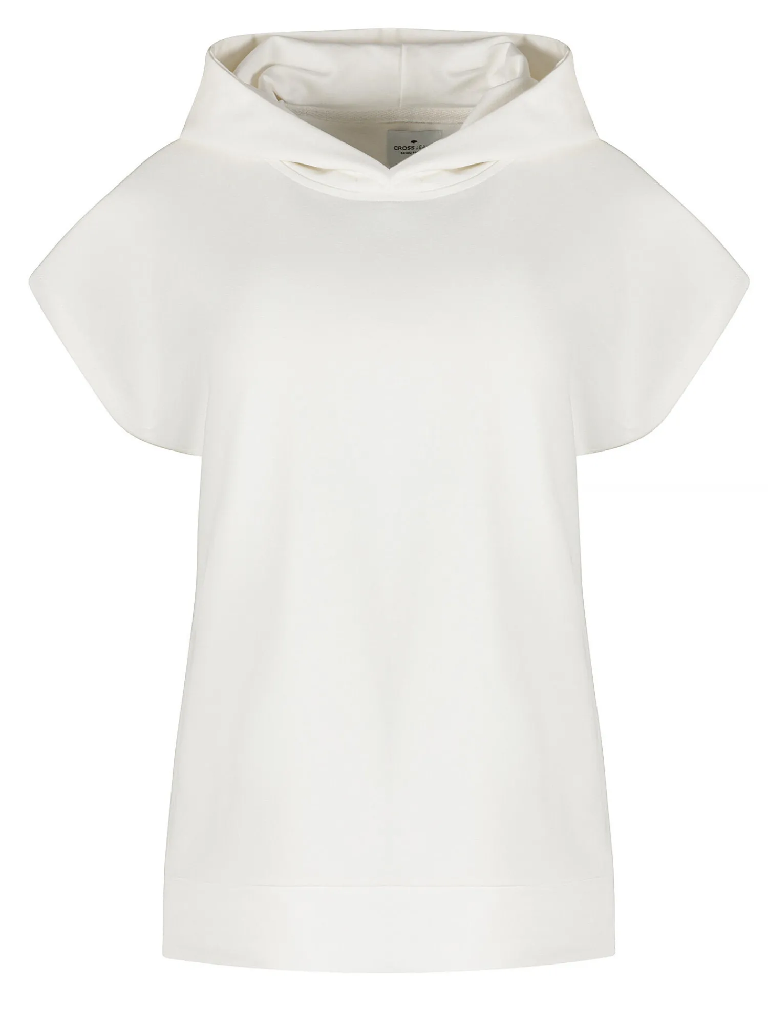 Bluza damska z krótkim rękawem 65343-028<Cross Jeans Fashion