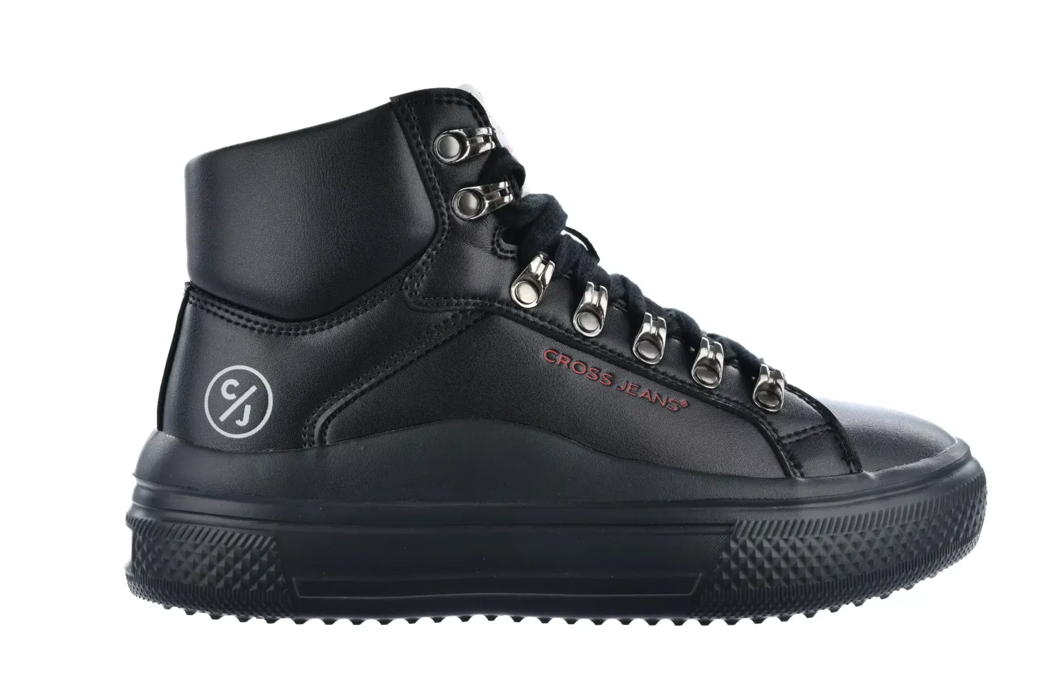 Buty damskie czarne KK2R4029-020<Cross Jeans Fashion