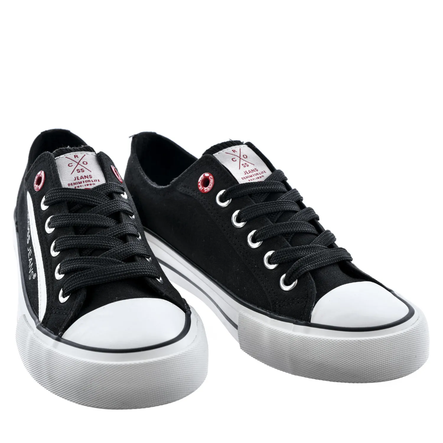 Buty damskie czarne LL2R4101-573 BLACK<Cross Jeans Best