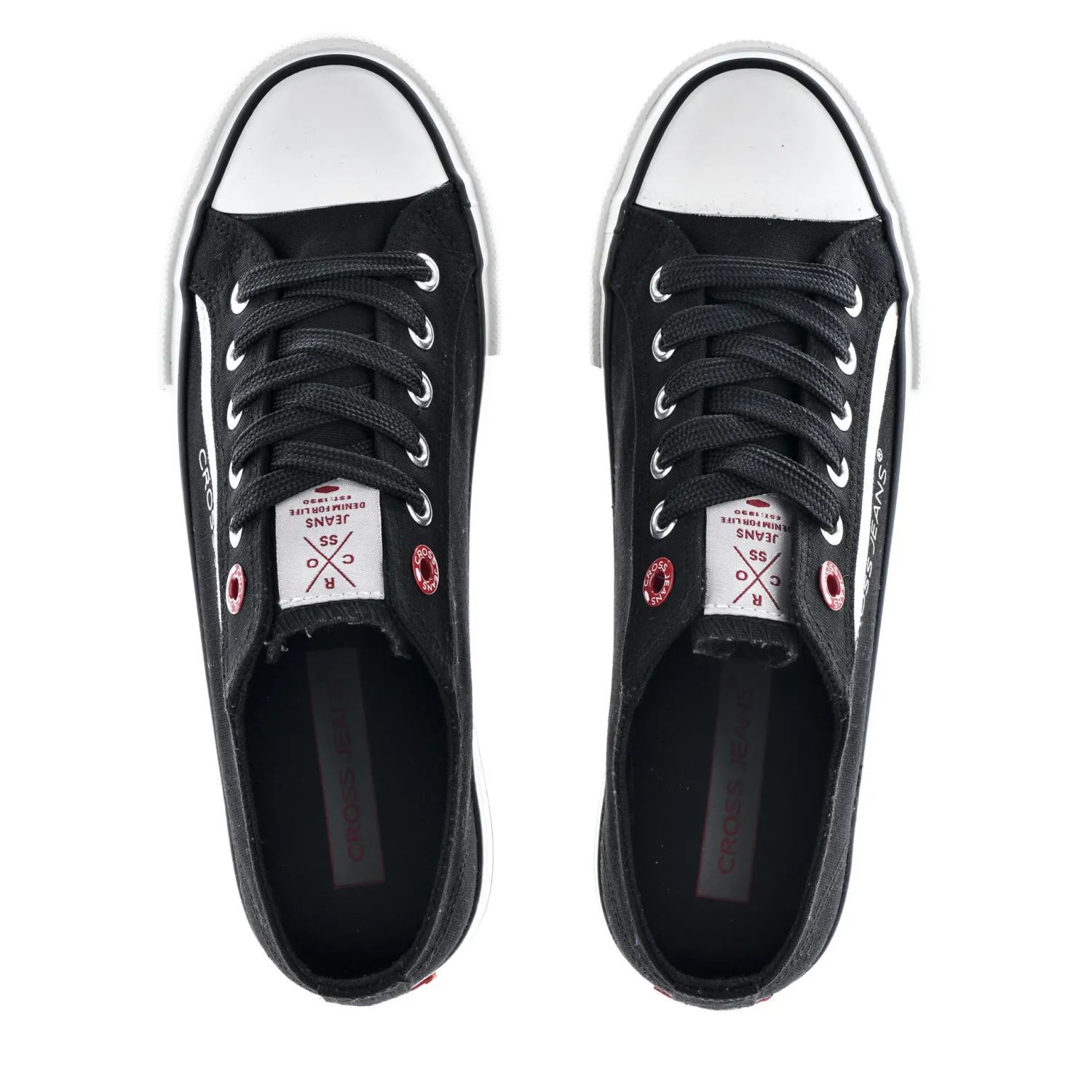 Buty damskie czarne LL2R4101-573 BLACK<Cross Jeans Best