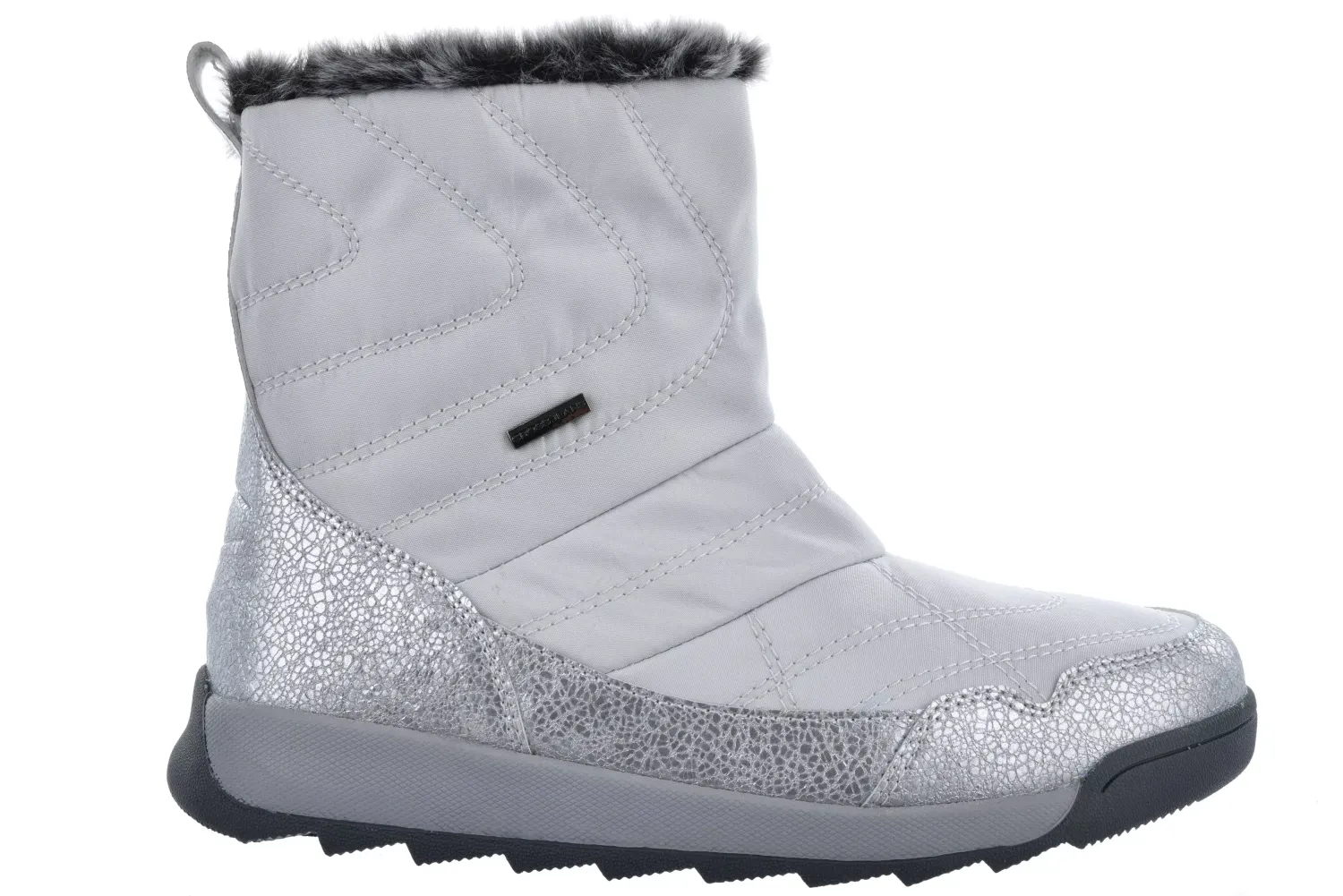 Buty śniegowce damskie srebrne KK2R4013-326 SILVER GREY<Cross Jeans Online