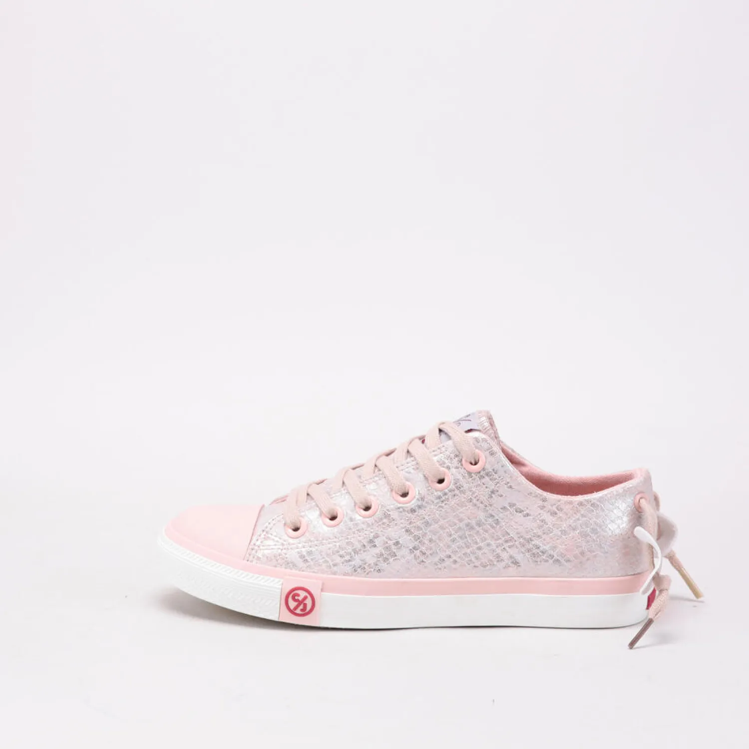 Buty sportowe damskie jasnoróżowe DD2R4058-013<Cross Jeans Online