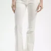 Jeansy damskie białe Flare Fit Aurora C 4528-029<Cross Jeans Sale