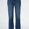 Jeansy damskie ciemnoniebieskie Straight Eliza C 4518-078<Cross Jeans Online