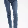 Jeansy damskie ciemnoniebieskie Slim fit Anya P 489-224<Cross Jeans Clearance