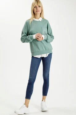 Jeansy damskie ciemnoniebieskie Super Skinny Fit Jolie P 439-011<Cross Jeans Discount