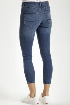 Jeansy damskie ciemnoniebieskie Super Skinny Fit Jolie P 439-015<Cross Jeans Online