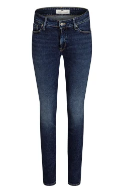 Jeansy damskie ciemnoniebieskie Slim fit Anya P489-212<Cross Jeans Sale