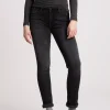 Jeansy damskie ciemnoszare Slim Fit Anya P 489-238<Cross Jeans Outlet