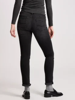 Jeansy damskie ciemnoszare Slim Fit Anya P 489-238<Cross Jeans Outlet