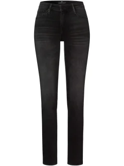 Jeansy damskie ciemnoszare Slim Fit Anya P 489-238<Cross Jeans Outlet