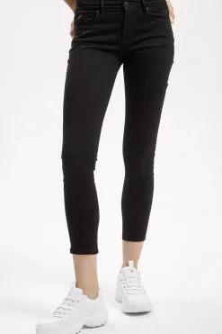 Jeansy damskie czarne Super Skinny Fit Alyss P 474-124<Cross Jeans Outlet