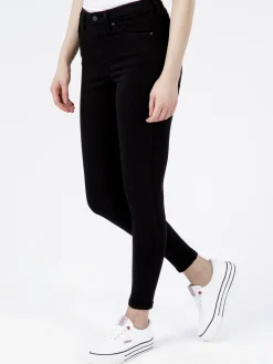 Jeansy damskie czarne super skinny C 4545-005<Cross Jeans Clearance
