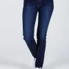 Jeansy damskie granatowe Slim fit Anya P 489-169<Cross Jeans New