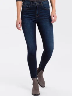Jeansy damskie granatowe Super Skinny Fit Judy P 429-061<Cross Jeans Online