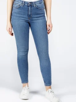 Jeansy damskie niebieskie Super Skinny Fit Judy C 4521-099<Cross Jeans Fashion