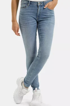 Jeansy damskie niebieskie Skinny Fit Alan N 497-316<Cross Jeans Online
