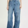 Jeansy damskie niebieskie Wide Leg Palazzo C 4809-005<Cross Jeans New