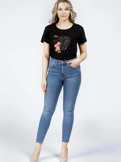 Jeansy damskie niebieskie Super Skinny Fit Judy C 4521-099<Cross Jeans Fashion