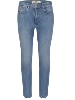Jeansy damskie niebieskie Mom Jeans New mom P 509-008<Cross Jeans New