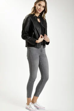 Jeansy damskie szare Super Skinny Fit Judy P 429-138<Cross Jeans Sale