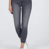 Jeansy damskie z wysokim stanem Judy P 429-048<Cross Jeans Online