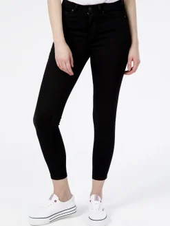 Jeansy damskie z wysokim stanem Judy P 429-098<Cross Jeans Hot