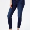 Jeansy damskie z wysokim stanem Judy P 429-092<Cross Jeans Hot