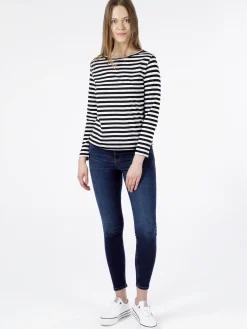 Jeansy damskie z wysokim stanem Judy P 429-092<Cross Jeans Hot