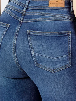 Jeansy damskie z wysokim stanem Judy P 429-105<Cross Jeans New