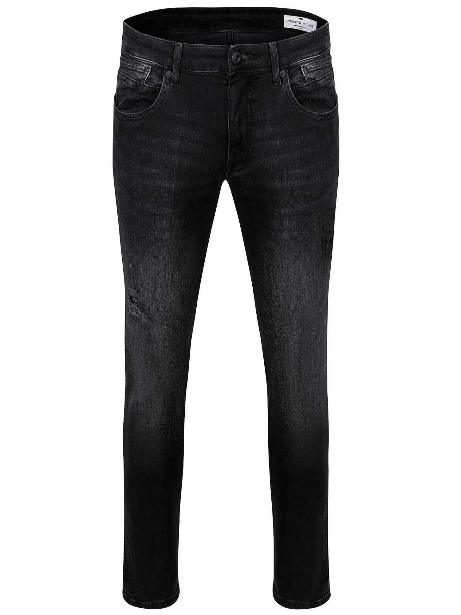 Jeansy męskie czarne Slim Fit Blake E 185-147<Cross Jeans Discount