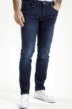 Jeansy męskie granatowe Slim Fit Blake E 185-178<Cross Jeans Outlet