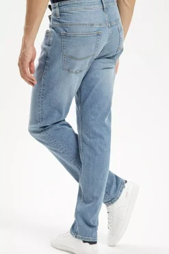 Jeansy męskie jasnoniebieskie Slim Fit Trammer E 169-123<Cross Jeans Online