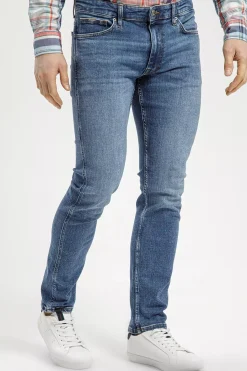 Jeansy męskie niebieskie Regular Fit Greg C 132-073<Cross Jeans Hot