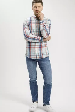 Jeansy męskie niebieskie Regular Fit Greg C 132-073<Cross Jeans Hot