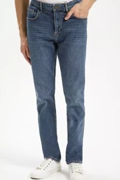 Jeansy męskie niebieskie Slim Fit Trammer E 169-062<Cross Jeans Best