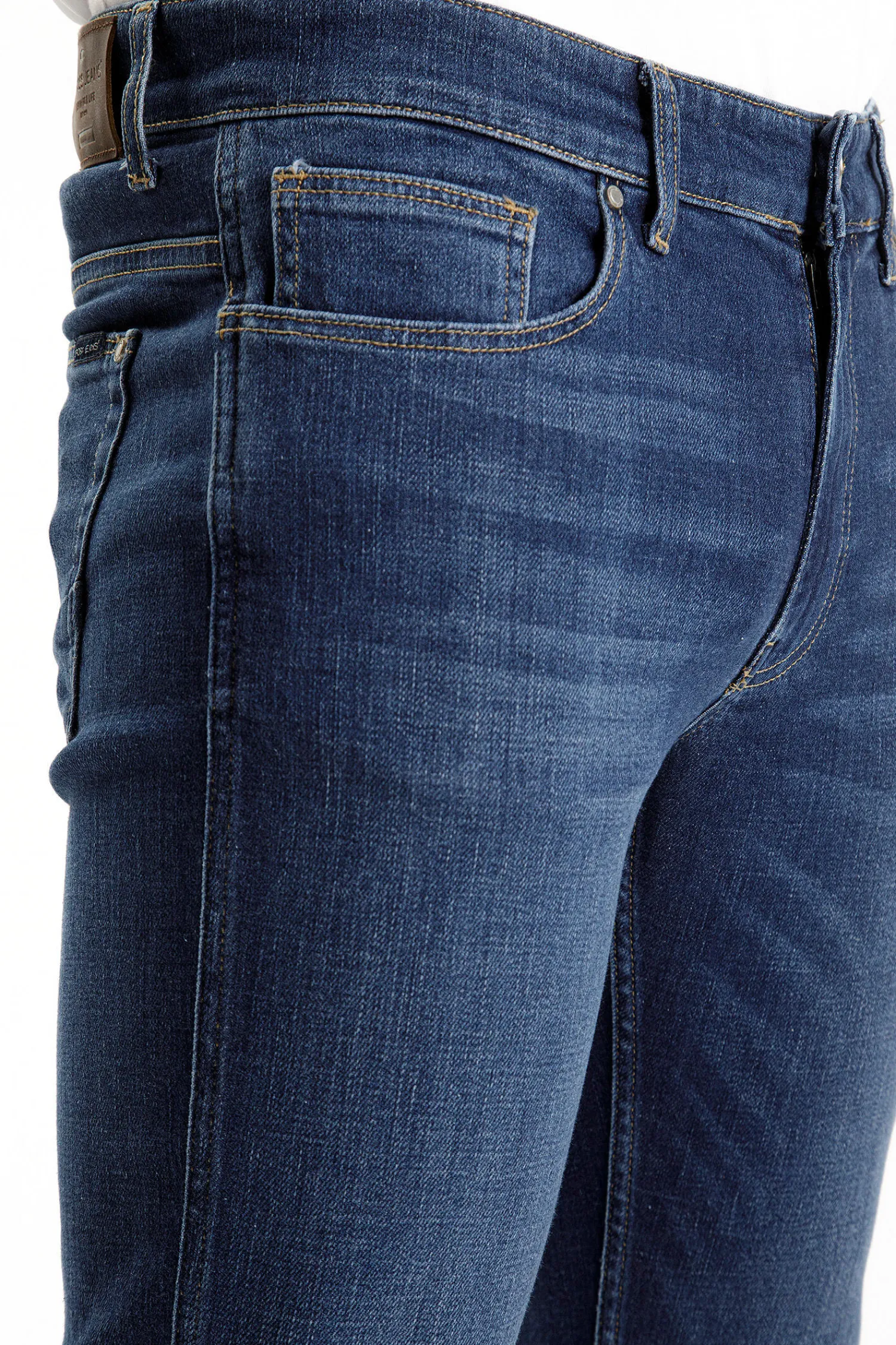 Jeansy męskie niebieskie Slim Fit Trammer E 169-090<Cross Jeans Clearance