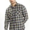 Koszula męska w kratkę 35457-002<Cross Jeans Outlet