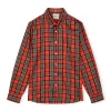 Koszula męska w kratkę 35561-007<Cross Jeans Best