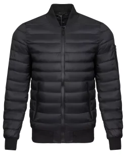 Kurtka bomberka męska czarna 40243-020<Cross Jeans Discount