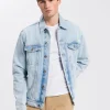 Kurtka męska jeansowa A 315-066<Cross Jeans Best