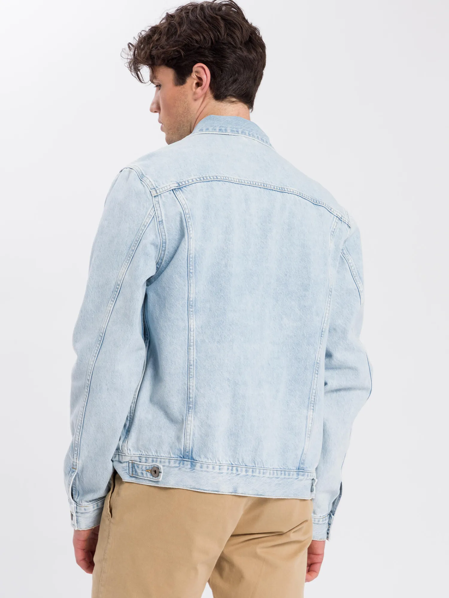 Kurtka męska jeansowa A 315-066<Cross Jeans Best