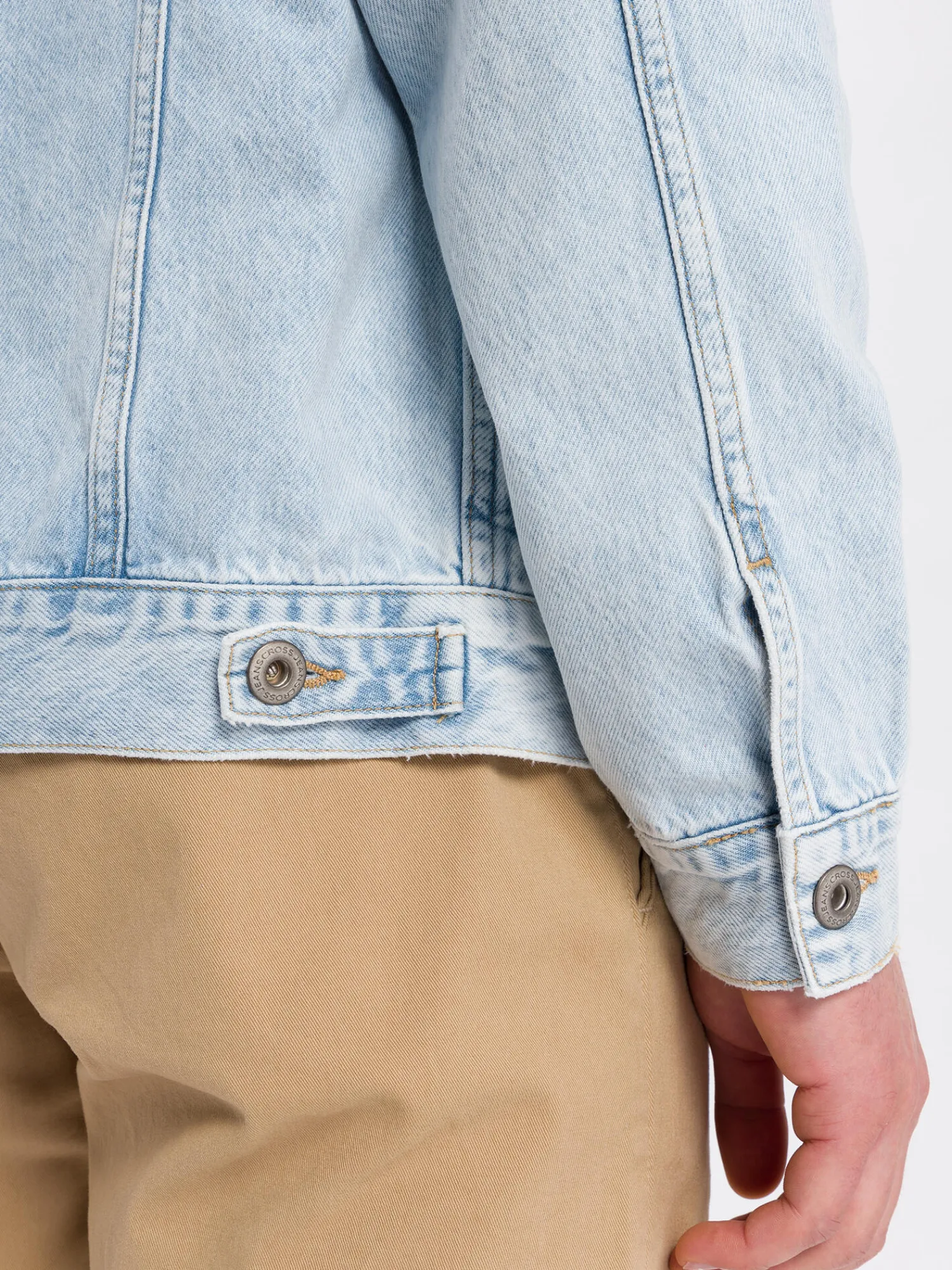 Kurtka męska jeansowa A 315-066<Cross Jeans Best