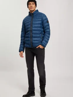 Kurtka męska niebieska 40284-005<Cross Jeans Online