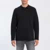 Longsleeve męski czarny 15889-020<Cross Jeans Hot