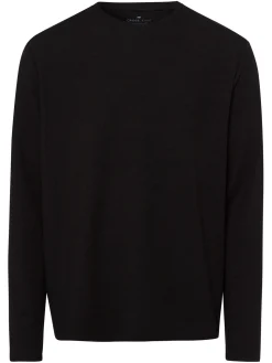 Longsleeve męski czarny 15875-020<Cross Jeans Hot