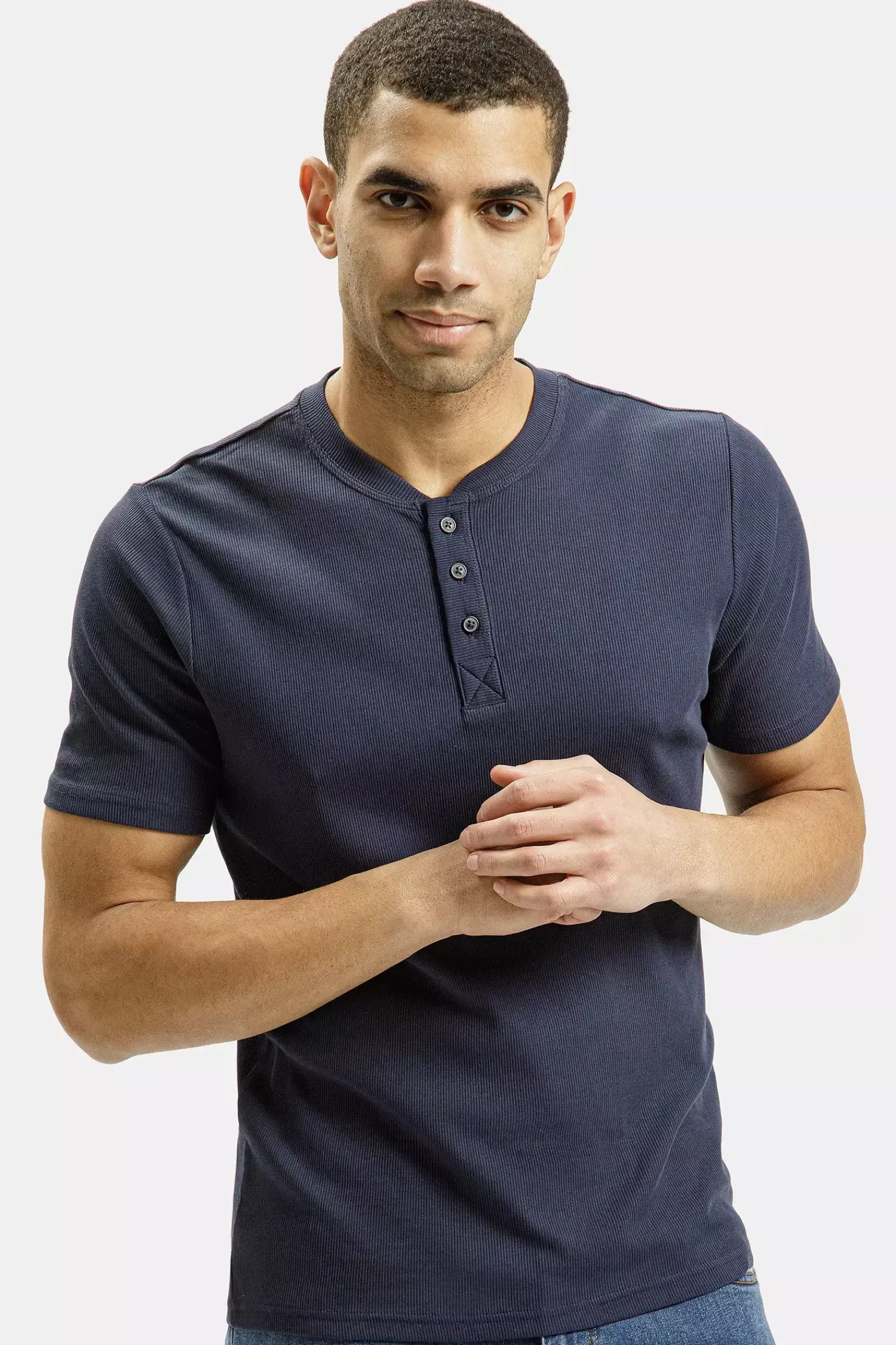 Męski t-shirt 15495-001<Cross Jeans Hot