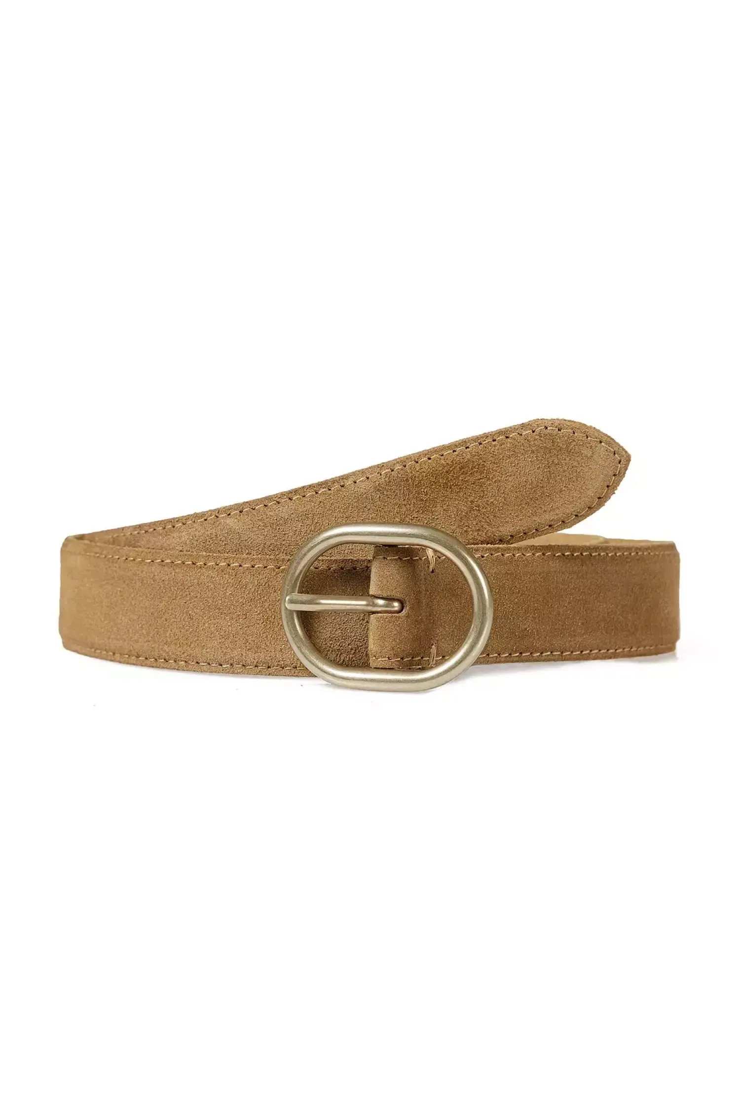 Pasek skórzany damski beżowy 0638K-009<Cross Jeans Best