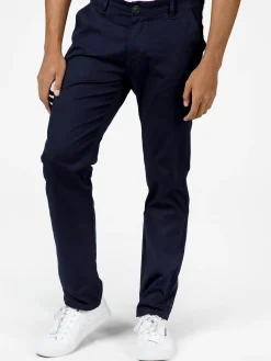 Spodnie chino męskie Tapered Fit F 194-613<Cross Jeans Hot